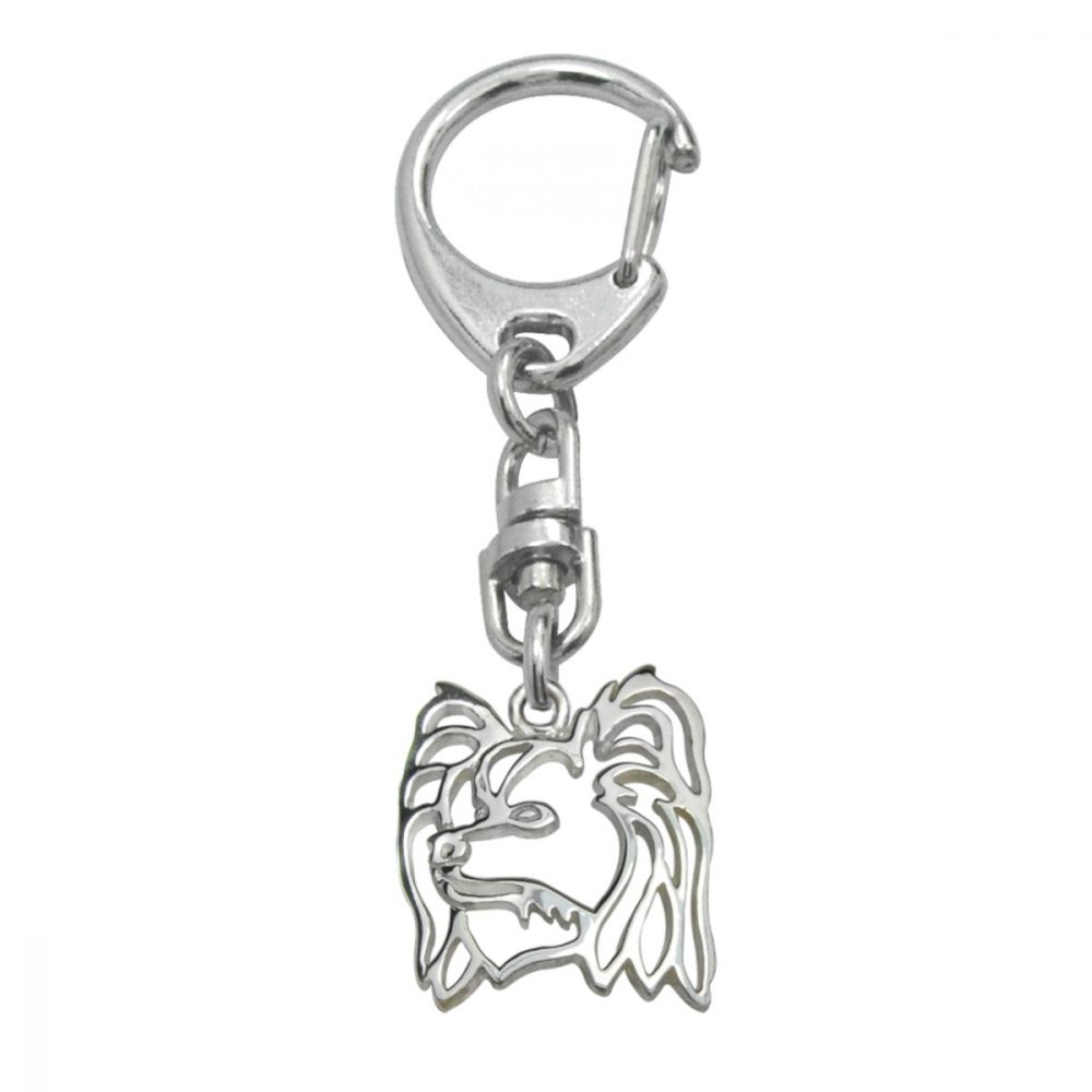 Papillon – keyring - 1