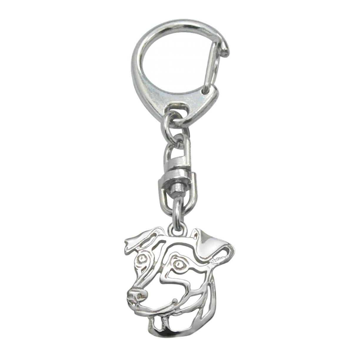Pinscher keyring Silver Paws