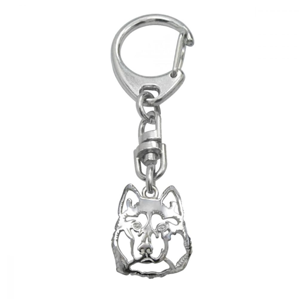 Siberian Husky – keyring - 1