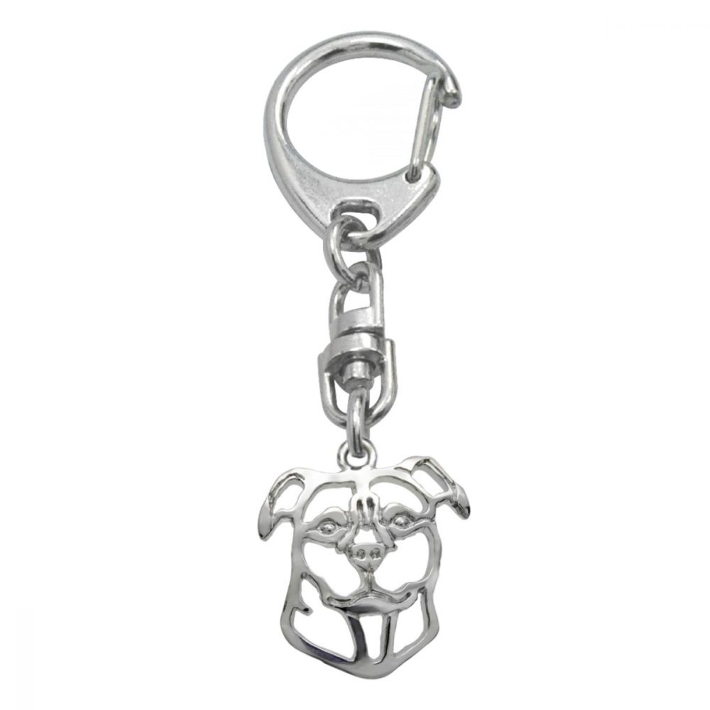 Staffordshire Bull Terrier – keyring - 1