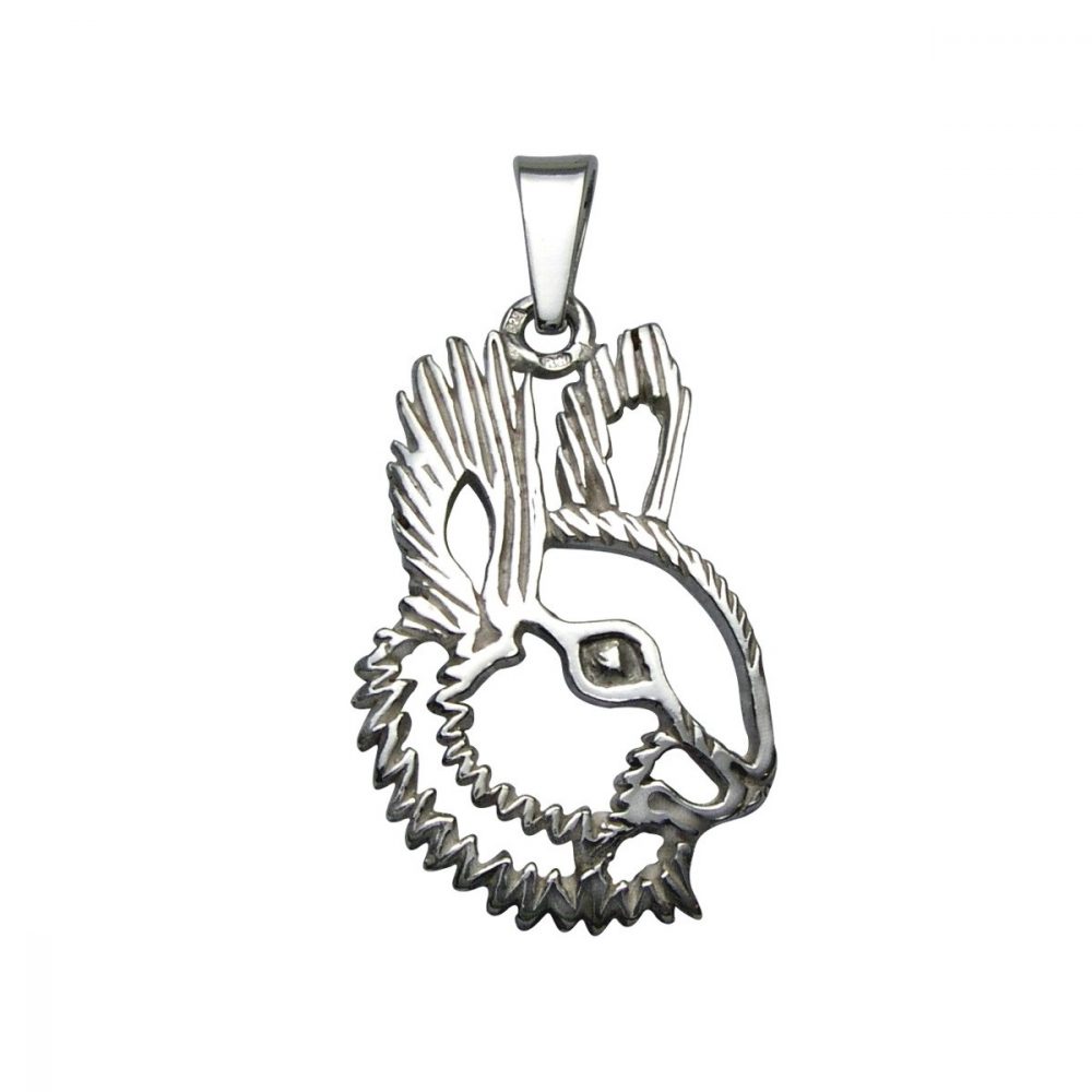 Squirrel – silver sterling pendant - 1