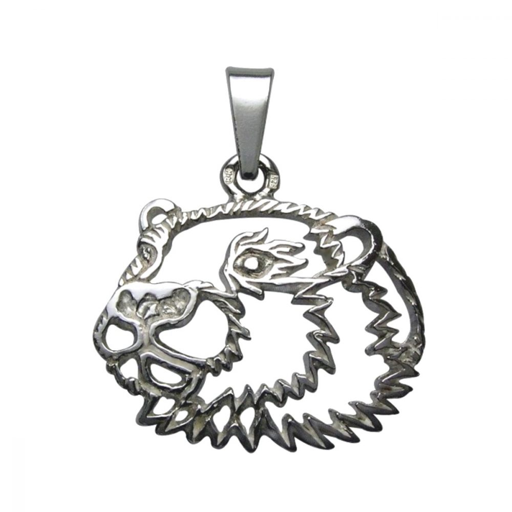 Otter – silver sterling pendant - 1
