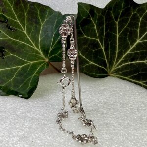 Stříbrný náramek + 4 tlapky - 1